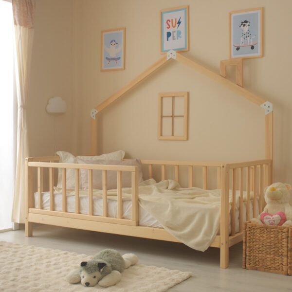 Lorin – Çatılı Montessori Yatak (4) - 0